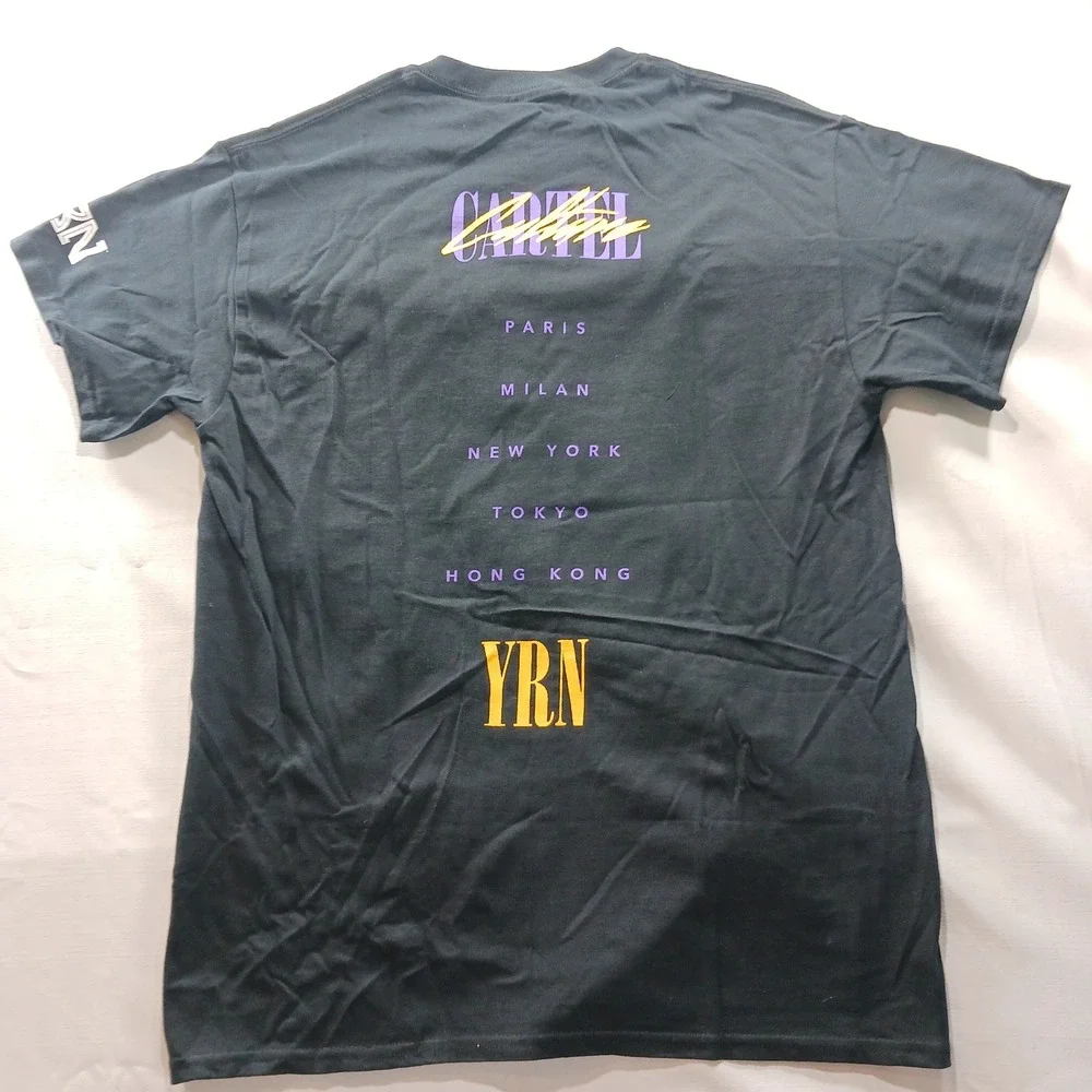 YRN Yung Rich Nation Migos Culture T Shirt Mens 2XL Black Graphic Tee New